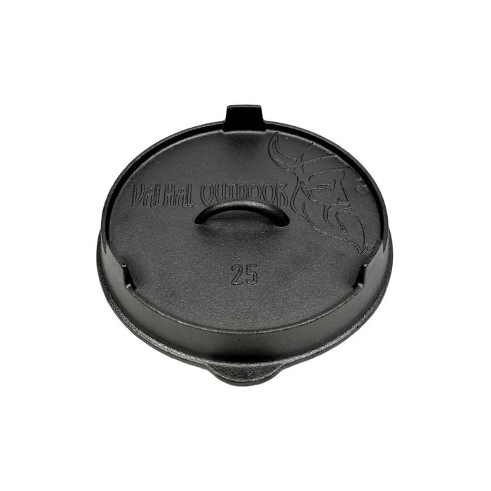 Valhal Outdoor Valhal Outdoor - Deksel en Grill Skillet - 25cm