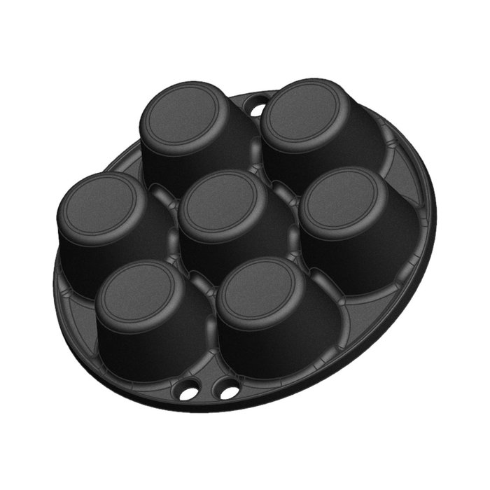 Valhal Outdoor Valhal Outdoor - Moule à muffins - 7 Formes - Fonte