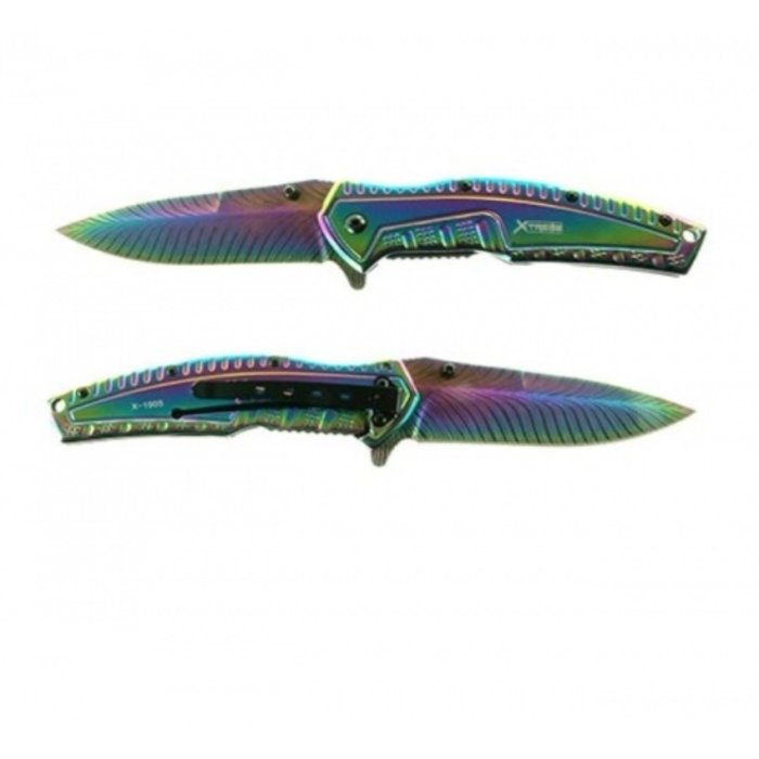 X-Treme X -treme - pocket knife - Rainbow Flipper Assist