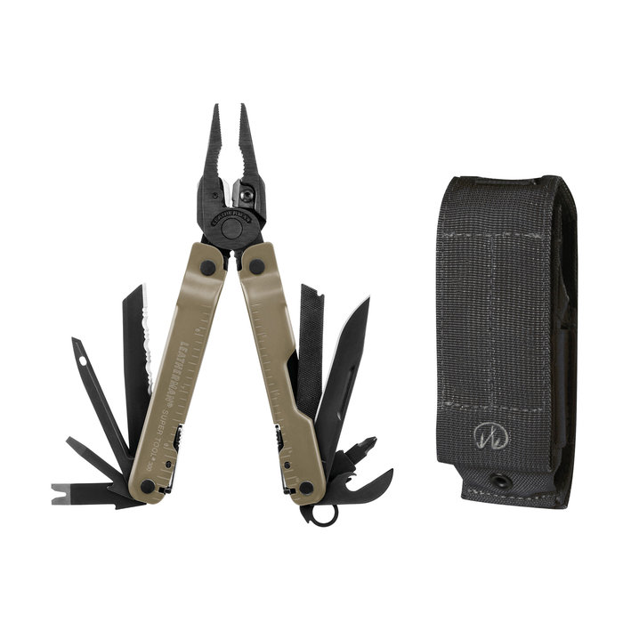 Leatherman Leatherman - Super Tool 300 M Multitool Marron + Etui Molle Noir