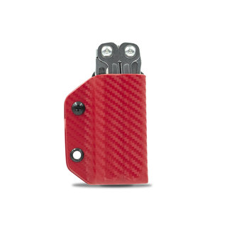 Clip & Carry Kydex -Scheide - CF -red - Wingman & Sidekick