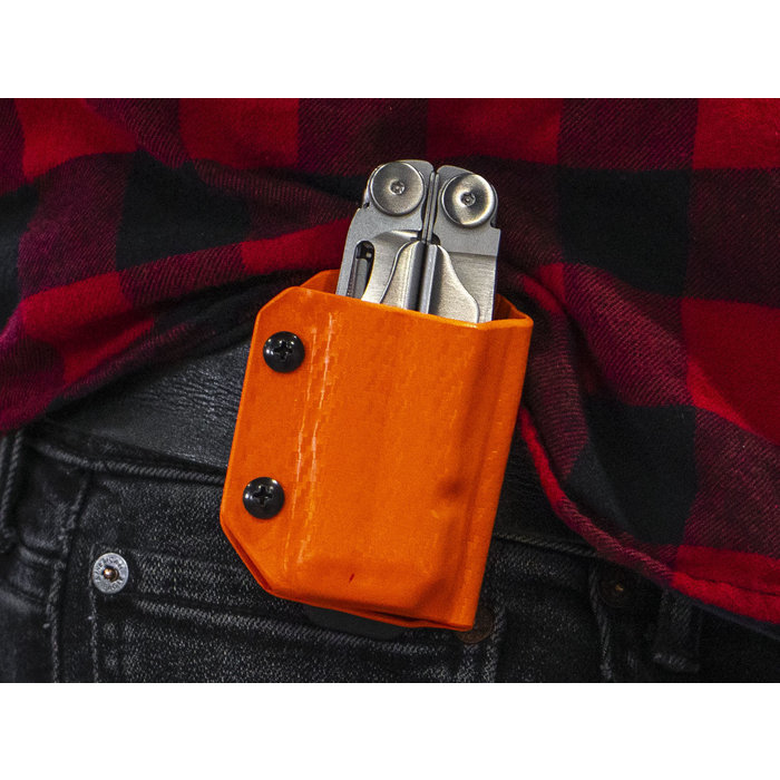 Clip & Carry Clip & Carry - Kydex Sheath - CF-Orange - Wave+