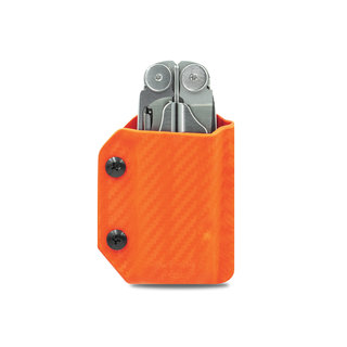 Clip & Carry Kydex -Hülle - CF -orange - Welle+