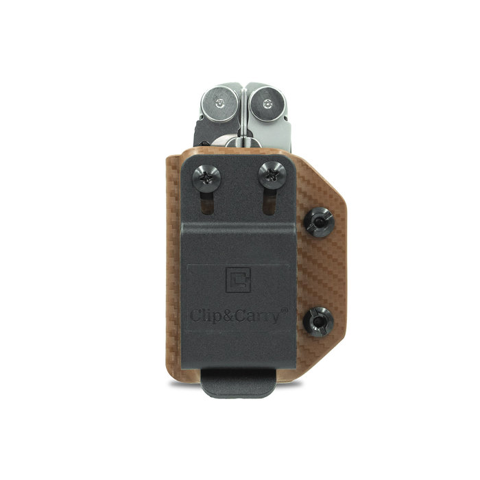 Clip & Carry Clip & Carry - Kydex -Scheide - cf -Brown - Welle+