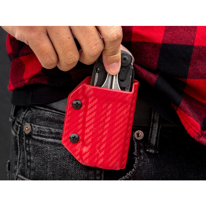 Clip & Carry Clip & Carry - Kydex -Scheide - CF -red - Anstieg