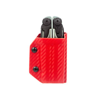Clip & Carry Kydex -Hülle - CF -red - Anstieg