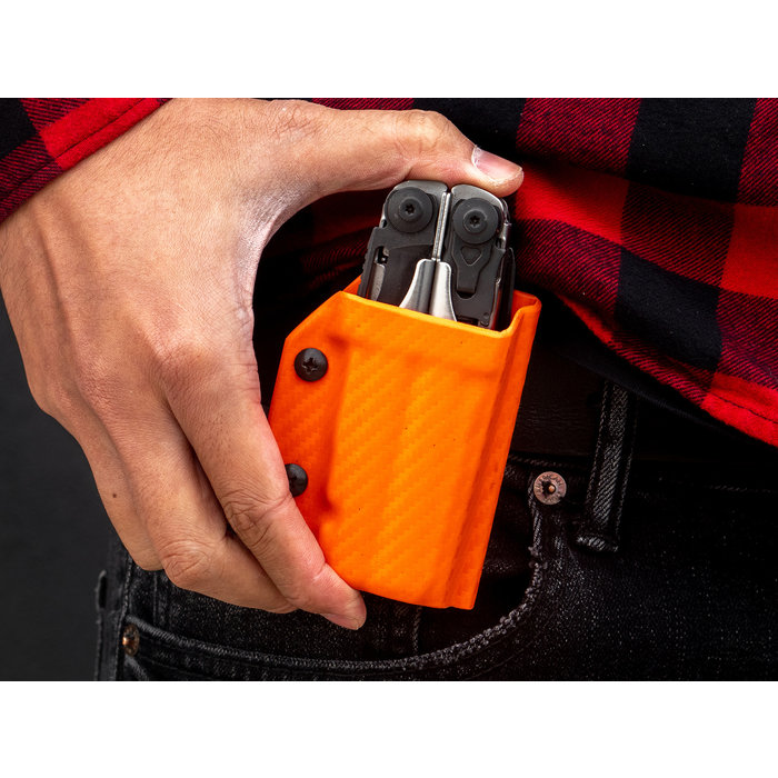 Clip & Carry Clip & Carry - Kydex Sheath - CF-Orange Surge