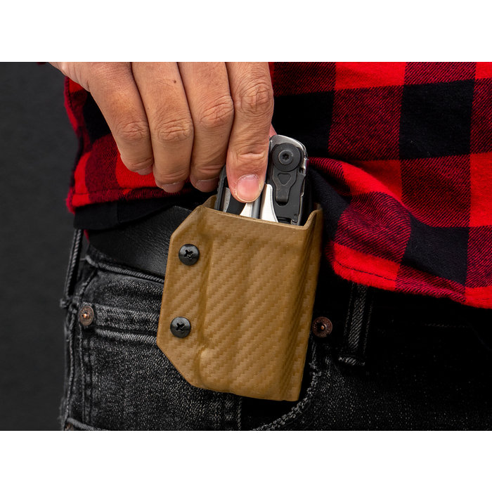 Clip & Carry Clip & Carry - Kydex -Scheide - CF -Brown - Anstieg