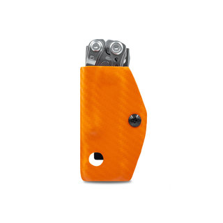 Clip & Carry Kydex -Hülle - CF -orange - Skelettool