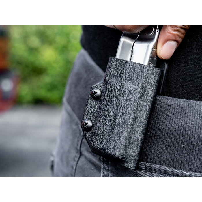 Clip & Carry Clip & Carry - Kydex Sheath - CF -Black - Bond