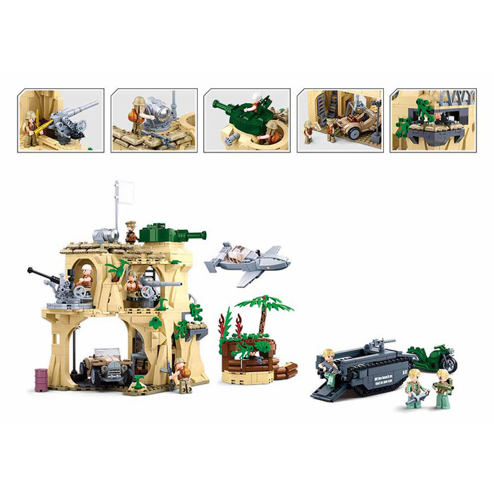 Sluban Sluban - WWII Battle of Iwo Jima M38-B1111 - #16112