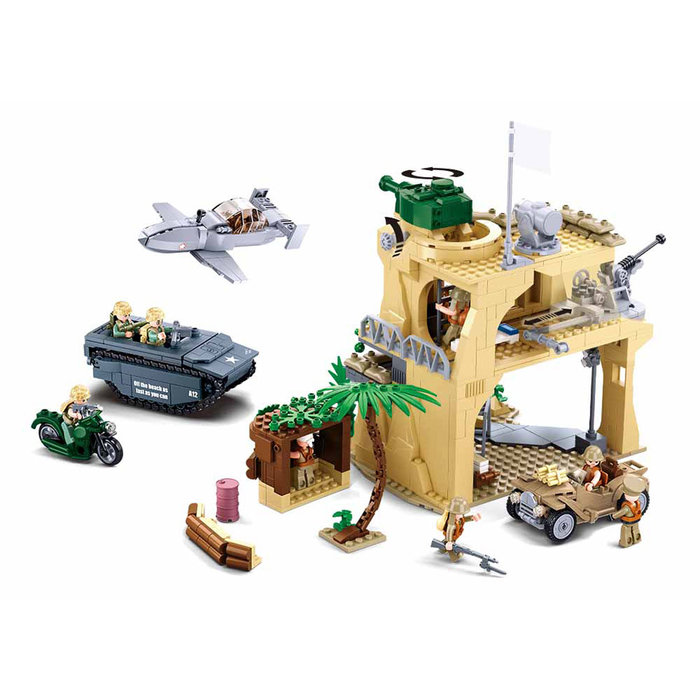 Sluban Sluban - WWII Battle of Iwo Jima M38-B1111 - #16112