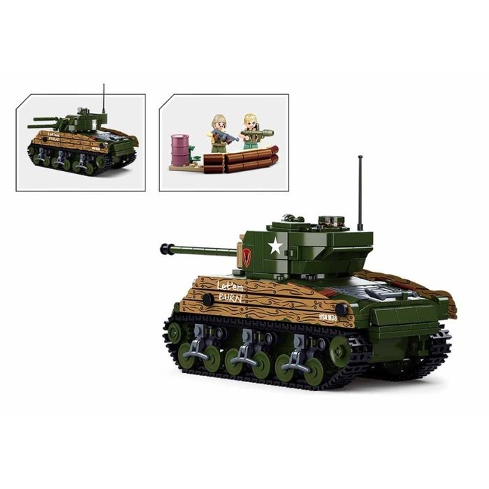 Sluban Sluban - WWII M4A3 (76W) medium tank M38-B1110 - #16160