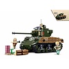 Sluban WWII M4A3 (76W) medium tank M38-B1110 - #16160