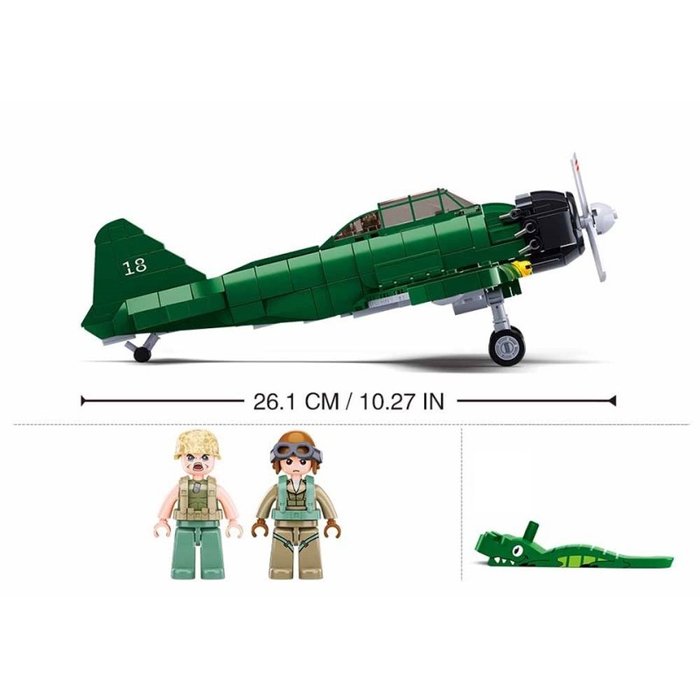 Sluban Sluban - WWII A6M Zero M38-B1108 - #16185