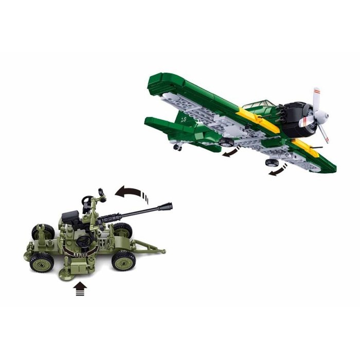 Sluban Sluban - WWII A6M Zero M38-B1108 - #16185