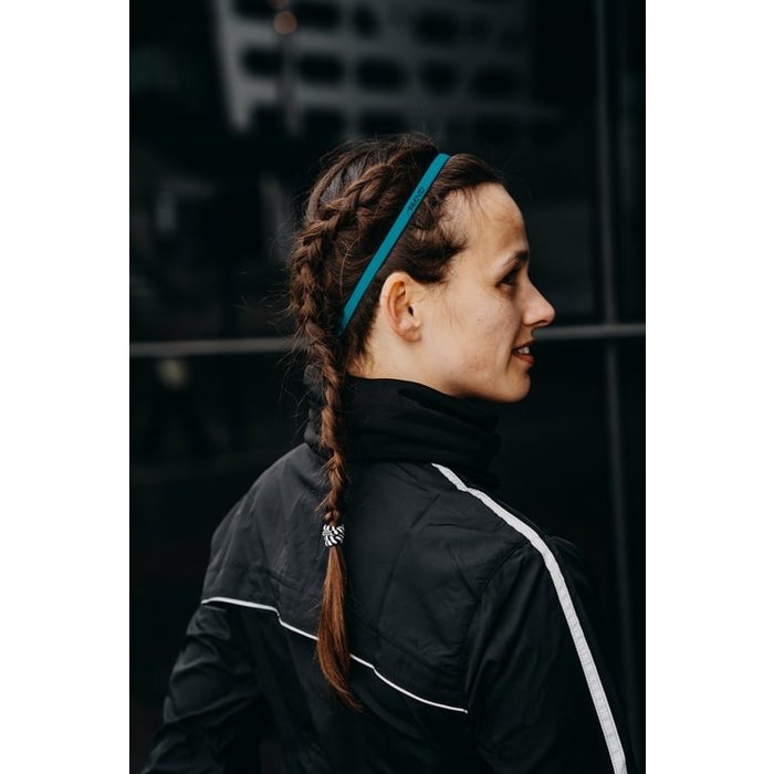 Avento® Avento® - Sport-Haarband elastisch 3 Stück • BLUE • Blau/Schwarz