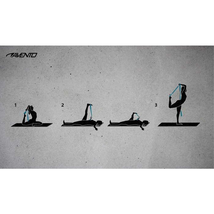 Avento® Avento® - Yoga -Band • Grau