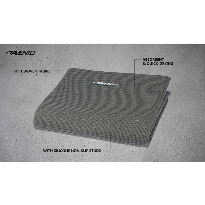 Avento® Avento® - Yoga -Handtuch • 183 X 66 CM • Grau/Weiß