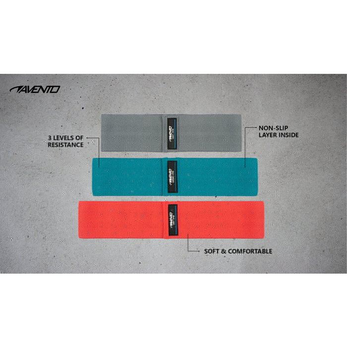 Avento® Avento® - Fitness Weerstandsbanden Set -• BOOTY TRAINER • Multi