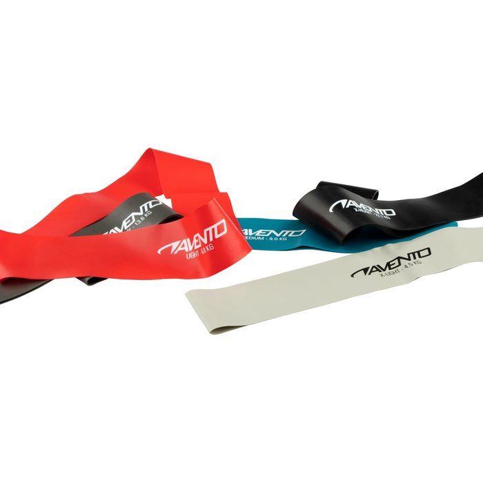 Avento® Avento® - Jeu de bandes de résistance Latex • 5 Niveaux • Multi