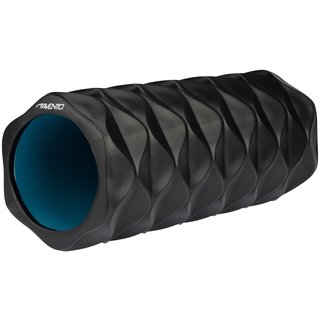 Avento® Massage Roller Foam • WAVE • Schwarz/Blau