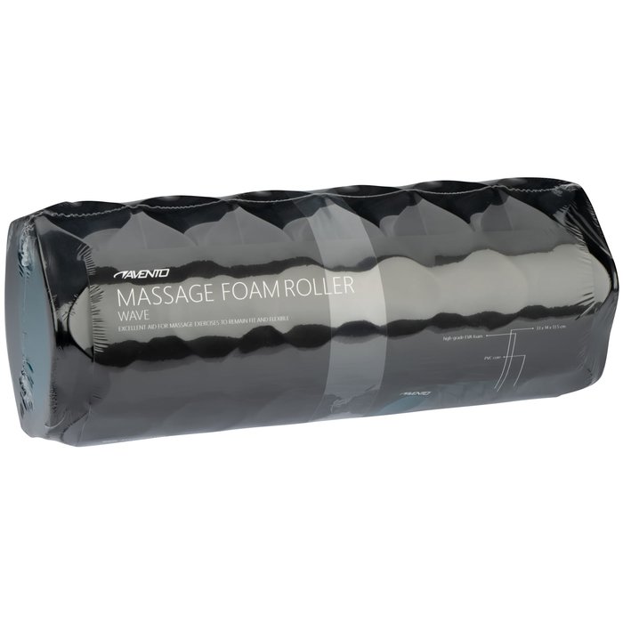 Avento® Avento® - Massage Roller Foam • WAVE • Black/Blue