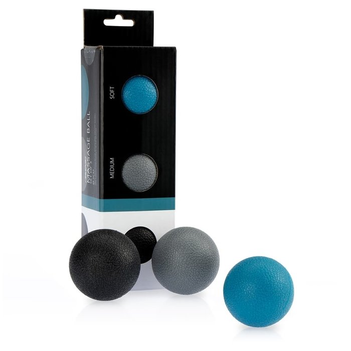 Avento® Avento® - Massage Ballen Set van 3 • Ø 5.0 CM • Multi