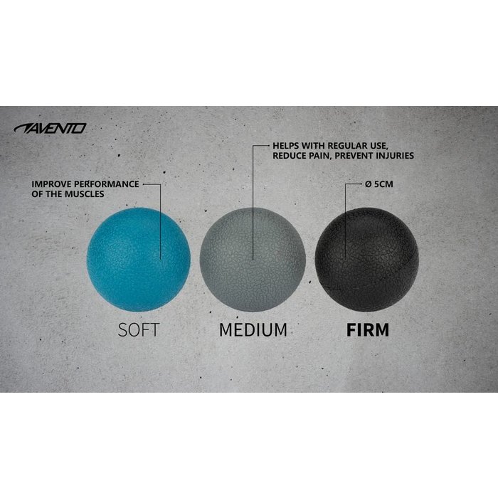 Avento® Avento® - Massagebälle Satz von 3 • Ø 5.0 CM • Multi