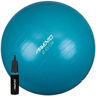 Avento® Fitness/Gymball + Pumpe • Ø 65CM • Blau