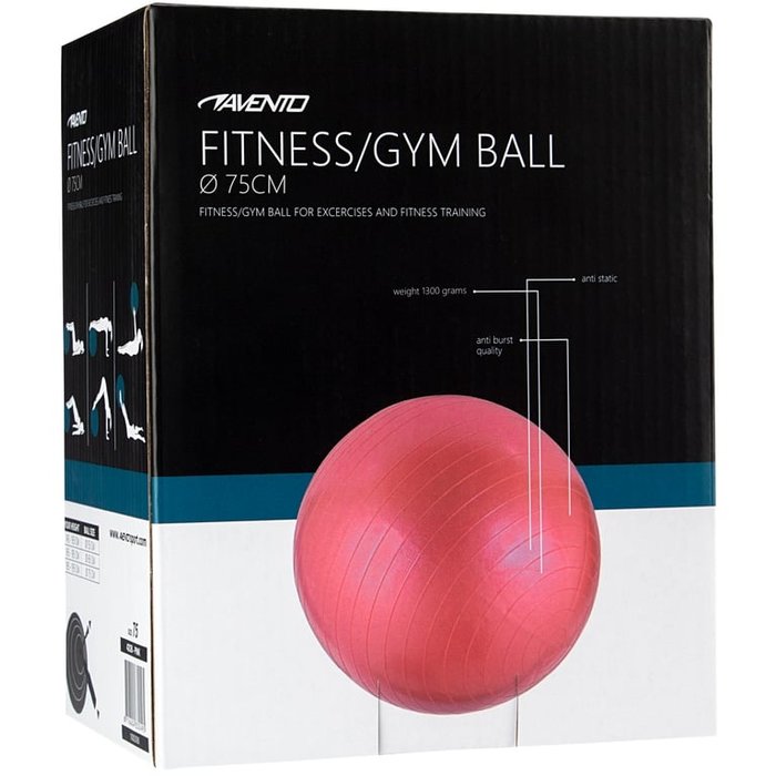 Avento® Avento® - Fitness/Gymbal • Ø 75 CM • Roze