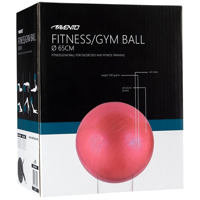 Avento® Avento® - Fitness / Gymball • Ø 65 CM • Rose