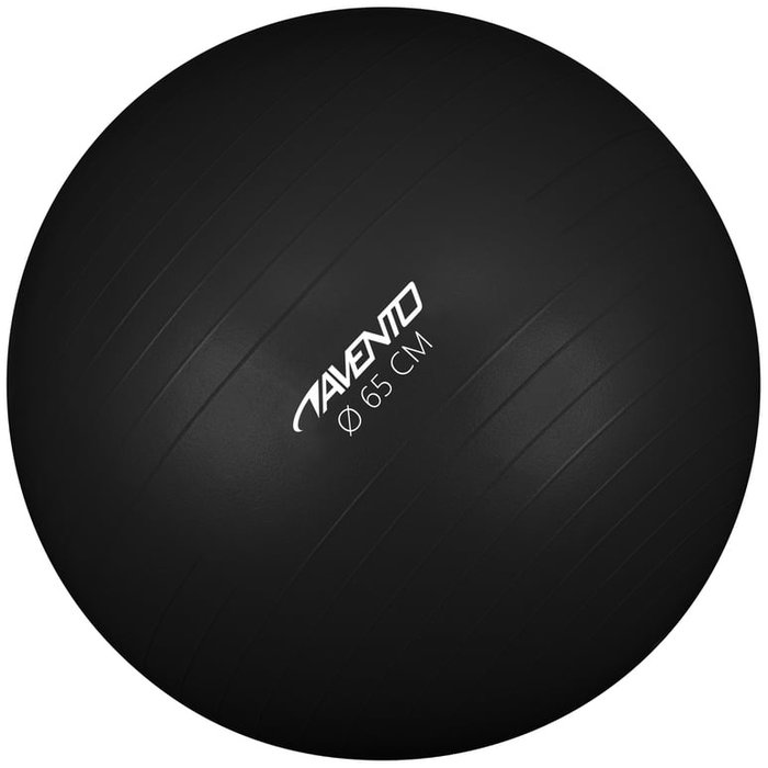Avento® Avento® - Fitness / Gymball • Ø 65 CM • Noir