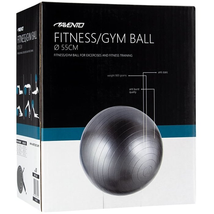Avento® Avento® - Fitness/Gymbal • Ø 55CM • Zilver