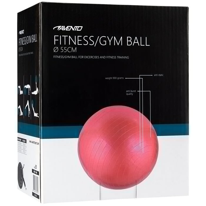 Avento® Avento® - Fitness/Gymball • Ø 55CM • Pink