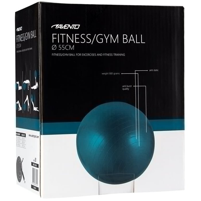 Avento® Avento® - Fitness / Gymball • Ø 55CM • Bleu