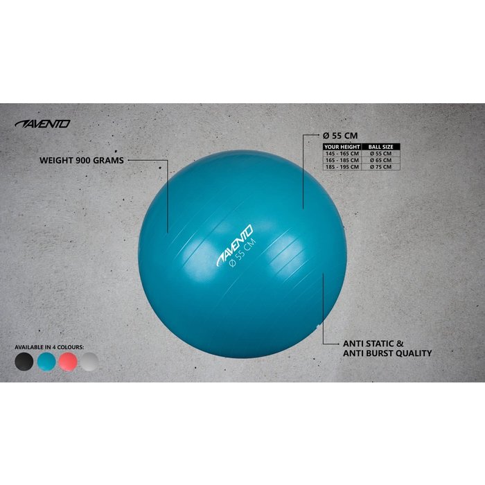 Avento® Avento® - Fitness/Gymbal • Ø 55CM • Blauw