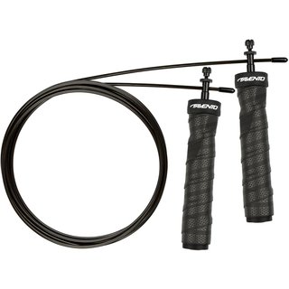 Avento® Jump Rope Set • HEAVY DUTY • Black/Bleu