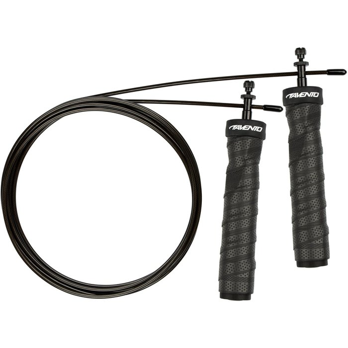 Avento® Avento® - Jump Rope Set • HEAVY DUTY • Black/Bleu