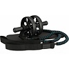 Avento® Avento® - Power Ab-Roller + Weerstandsbanden • HEAVY DUTY • Zwart/Blauw