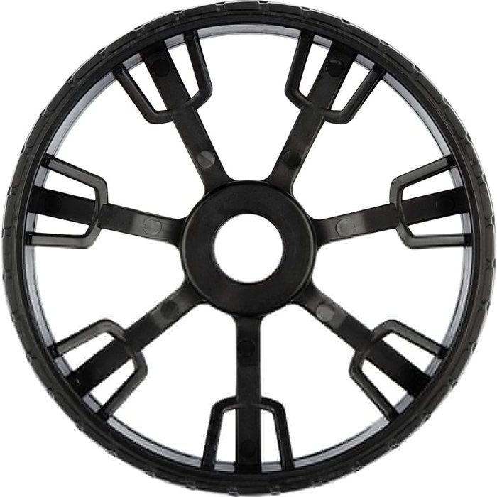 Avento® Avento® - Power ab-roller + Bandes de résistance • HEAVY DUTY • Noir/Bleu