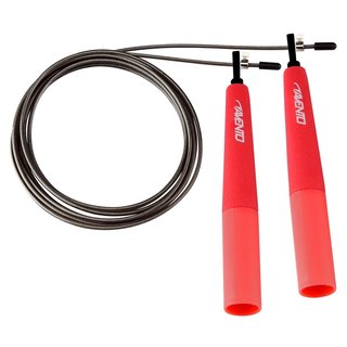 Avento® Jump Rope Steel • SPEED GRIP • Pink