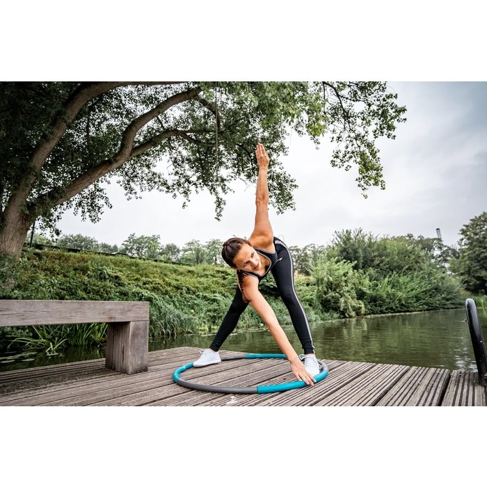 Avento® Avento® - Fitness Hoelahoop Foam • 1.5 KG • Blau/Grau