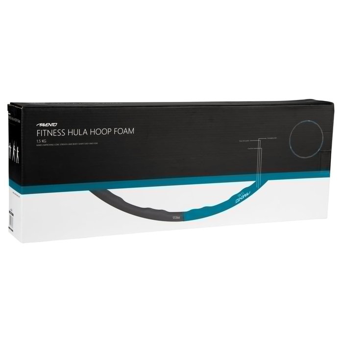 Avento® Avento® - Fitness Hoelahoop Foam • 1.5 KG • Bleu/Gris