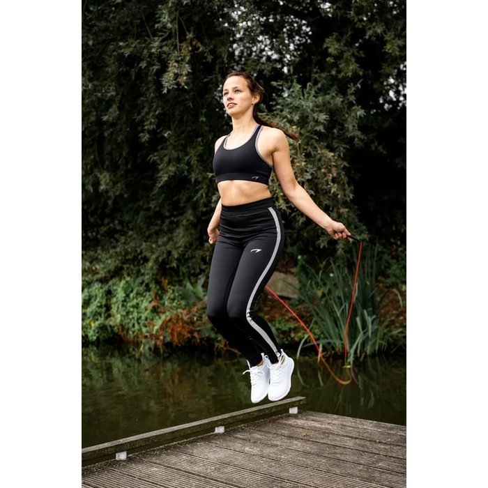 Avento® Avento® - Jumping rope Basic • SLIM GRIP • Black