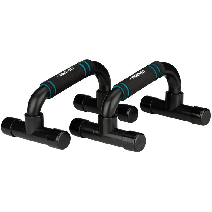 Avento® Avento® - Push-up Grips • Zwart/Blauw