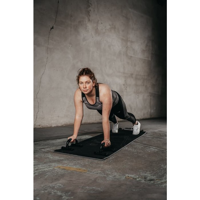 Avento® Avento® - Push-up Grips • Black/Blue