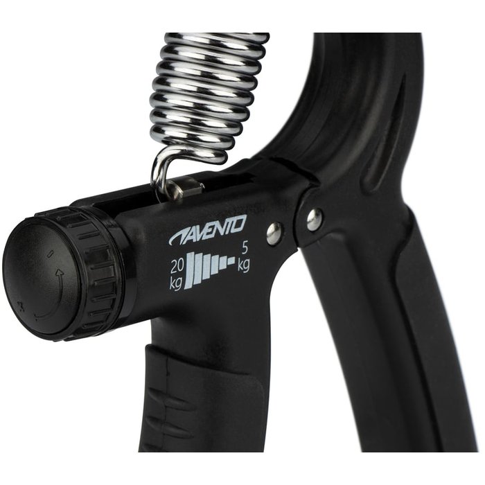 Avento® Avento® - Handklemme Einstellbar • 5-20 KG • Schwarz/Grau