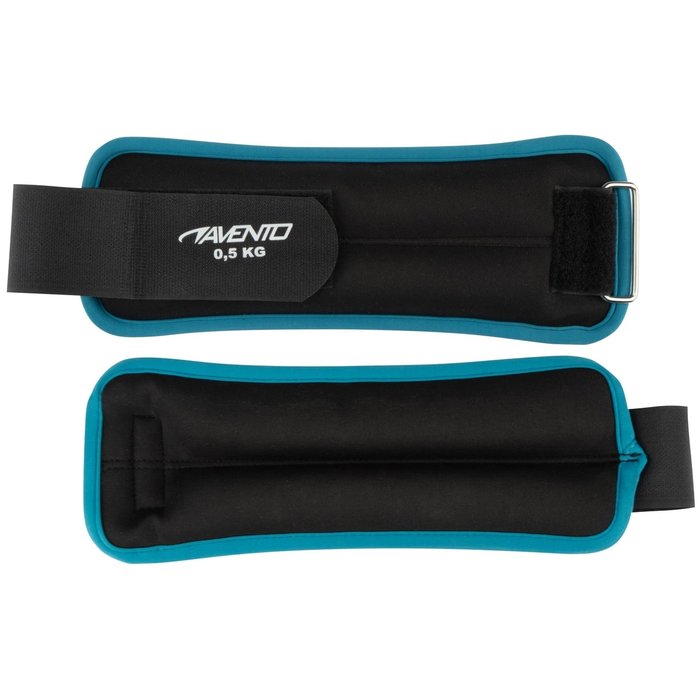 Avento® Avento® - Wrist/Ankle Weight Neoprene • 2X 0.5 KG • Black/Blue
