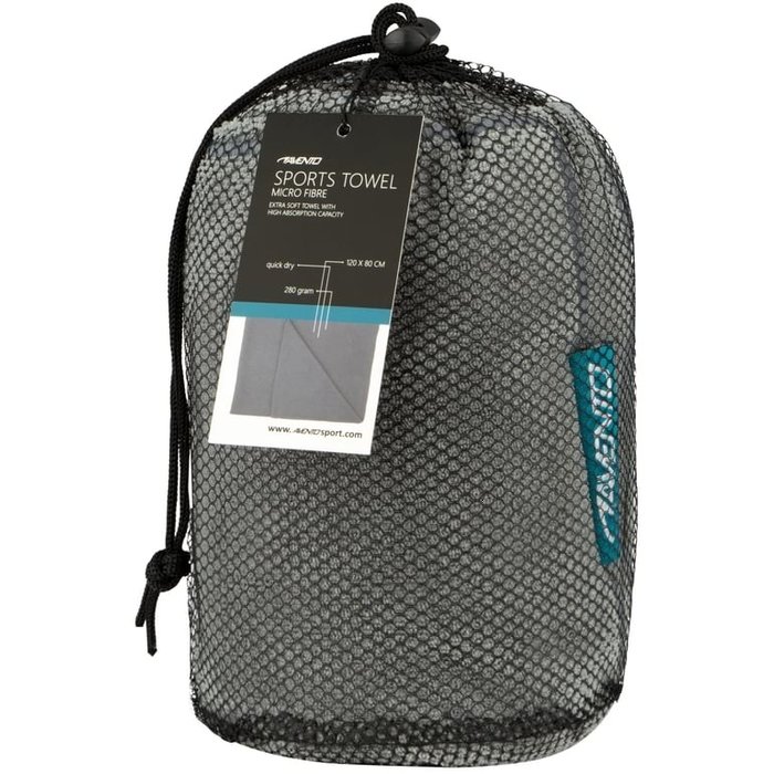 Avento® Avento® - Sporthanddoek  Micro Fiber • 120 X 80 CM • 	Grijs